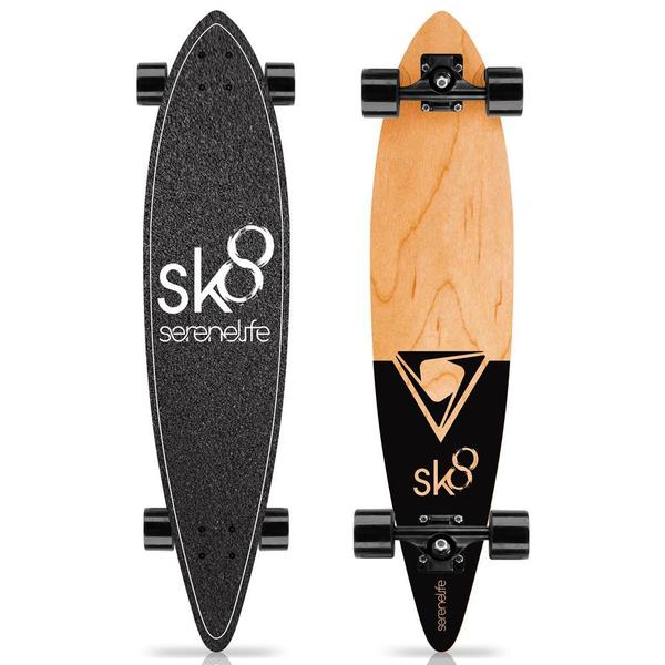 Serenelife 44" Skateboard, SL7SBBK SL7SBBK